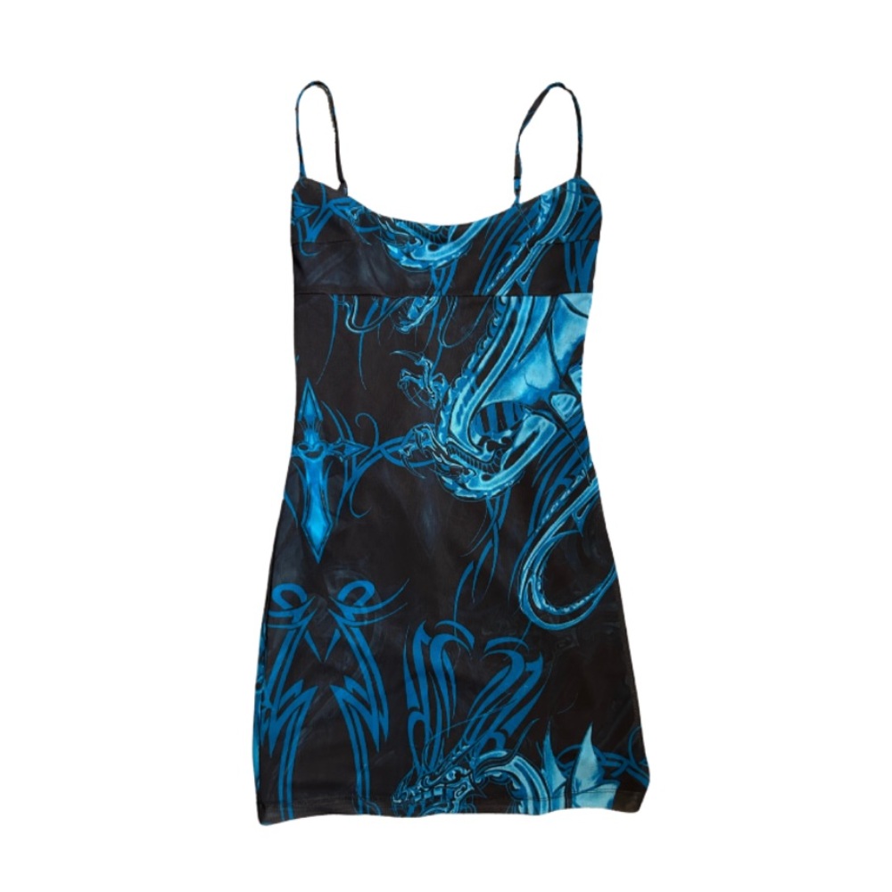Miaou Blue Anya Mini Dress